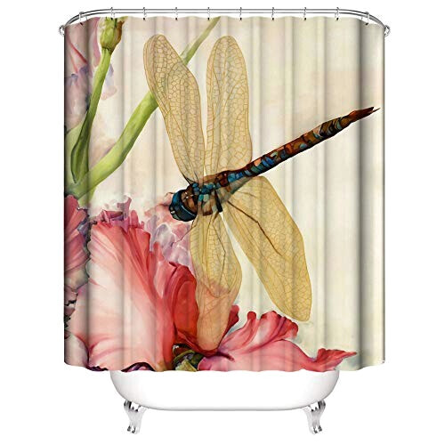 Rideau de douche Libellule yl 180x180 cm