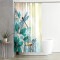 Rideau de douche Libellule fleur bleue 90x180 cm - miniature variant 1