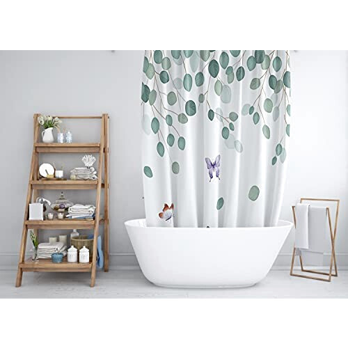 Rideau de douche Papillon yt 105x160 cm variant 0 