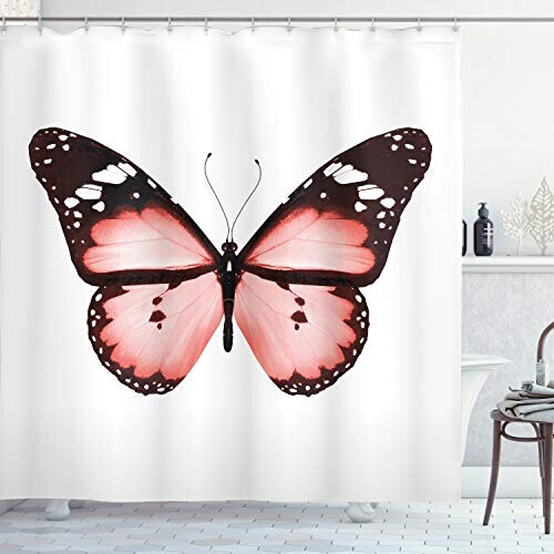 Rideau de douche Papillon multi 175x240 cm
