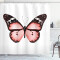 Rideau de douche Papillon multi 175x240 cm - miniature