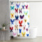 Rideau de douche Papillon couleuré 90x180 cm - miniature variant 1