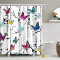Rideau de douche Papillon motif s 240x200 cm - miniature variant 1