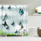 Rideau de douche Papillon 120x180 cm - miniature