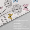 Rideau de douche Papillon couleur 90x180 cm - miniature variant 4