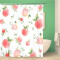 Rideau de douche Abricot 90x180 cm - miniature