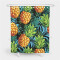Rideau de douche Ananas bleu vert 180x180 cm - miniature variant 1