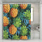 Rideau de douche Ananas bleu vert 180x180 cm - miniature variant 2