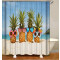 Rideau de douche Ananas 180x200 cm - miniature