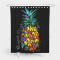 Rideau de douche Ananas noir 90x180 cm - miniature variant 1