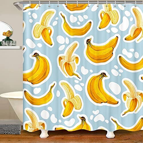 Rideau de douche Banane 120x200 cm