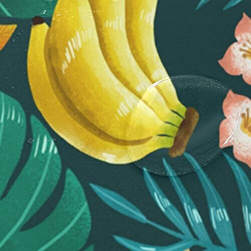 Rideau de douche Banane multicolore 183x183 cm variant 2 