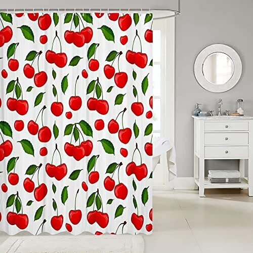 Rideau de douche Cerise 120x200 cm variant 0 