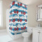 Rideau de douche Cerise multicolore 91x180 cm - miniature