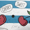 Rideau de douche Cerise multicolore 91x180 cm - miniature variant 2