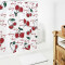 Rideau de douche Cerise multicolore 120x180 cm - miniature variant 1