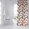 Rideau de douche Cerise rouge sur blanc 150x180 cm - miniature variant 2