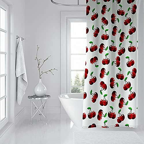 Rideau de douche Cerise 180x180 cm variant 0 