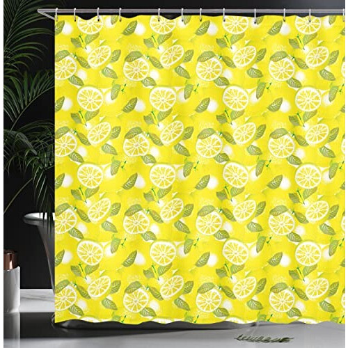 Rideau de douche Citron multi 175x200 cm variant 2 