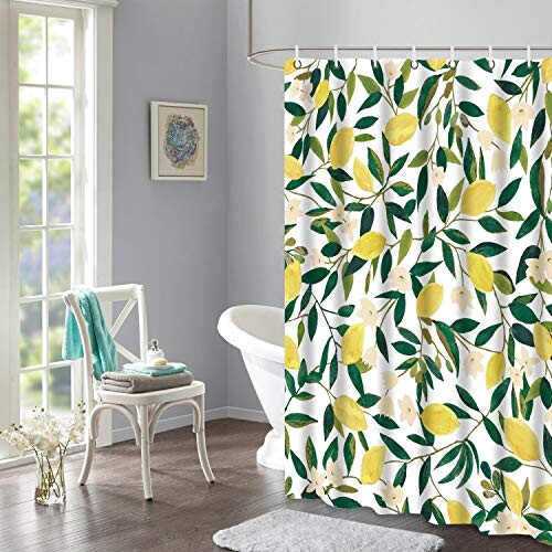 Rideau de douche Citron 183x183 cm variant 0 