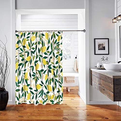 Rideau de douche Citron 183x183 cm variant 1 