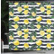 Rideau de douche Citron fern vert blanc jaune 175x200 cm - miniature variant 3