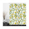Rideau de douche Citron blanc gris 150x180 cm - miniature