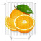 Rideau de douche Orange Fruit 180x180 cm - miniature