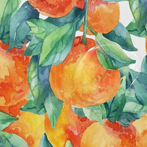 Rideau de douche Orange Fruit 182.9x182.9 cm variant 2 
