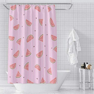 Rideau de douche Pastèque 120x180 cm