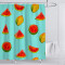 Rideau de douche Pastèque 180x180 cm - miniature
