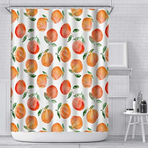 Rideau de douche Pomme blanc 200x240 cm