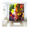 Rideau de douche Raisin multicolore 180x200 cm - miniature