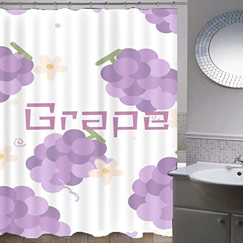 Rideau de douche Raisin 120x200 cm variant 0 