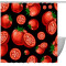 Rideau de douche Tomate multi-couleur - miniature