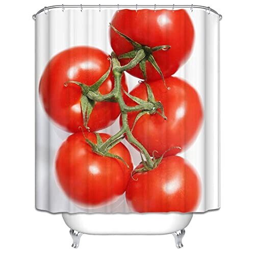 Rideau de douche Tomate style 90x180 cm
