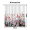 Rideau de douche Rose - Fleur - yfx 180x180 cm - miniature variant 6