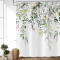 Rideau de douche Gui - Fleur - vert 180x200 cm - miniature variant 3