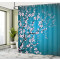 Rideau de douche Rose - Fleur - essence bleu pâle 175x200 cm - miniature variant 2