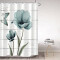 Rideau de douche Fleur yfx 180x180 cm - miniature variant 2