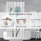 Rideau de douche Fleur yfx 180x180 cm - miniature variant 5