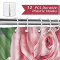Rideau de douche Pivoine, Rose - Fleur - s de 180x180 cm - miniature variant 2
