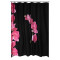 Rideau de douche Rose - Fleur - noir 30x20 cm - miniature variant 1
