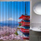 Rideau de douche Fleur couleur 180x180 cm - miniature variant 1