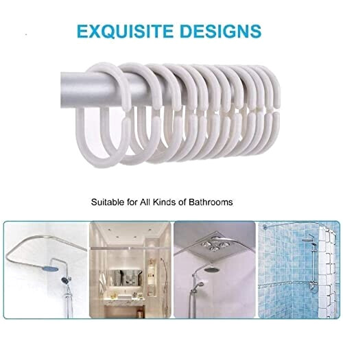 Rideau de douche Paris 200x200 cm variant 6 