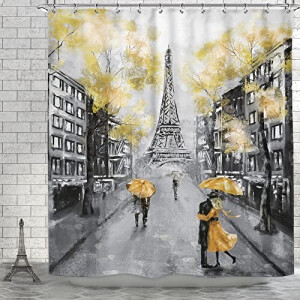 Rideau de douche Paris 183x183 cm