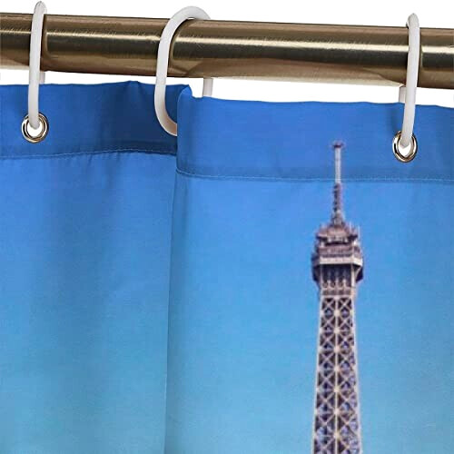 Rideau de douche Paris couleur 120x180 cm variant 4 