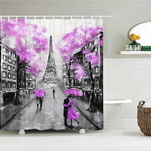 Rideau de douche Paris a- 120x175 cm