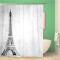 Rideau de douche Paris couleur 180x180 cm - miniature