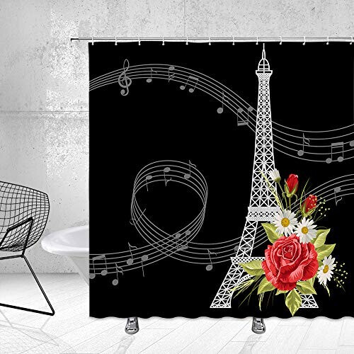 Rideau de douche Paris multi 178x178 cm variant 0 